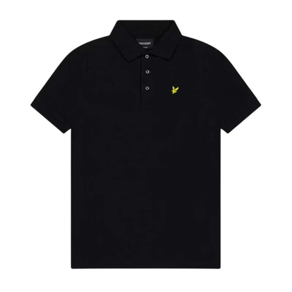 Lyle & Scott Childrens/Kids Small Logo Polo Shirt / Jet Black
